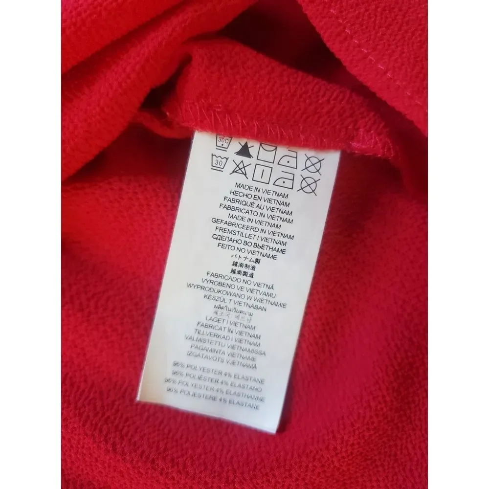 Michael Kors M Bell Sleeve Pullover Light Weight Top Blouse Raspberry 3288